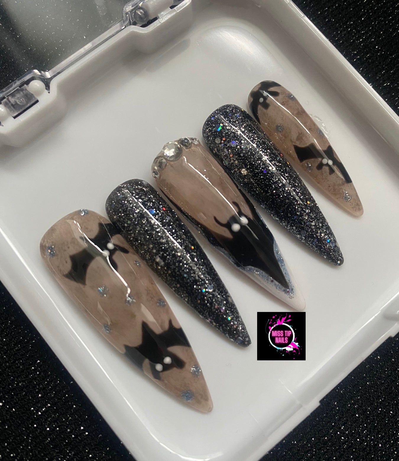 Press On Set "Bat Cave"