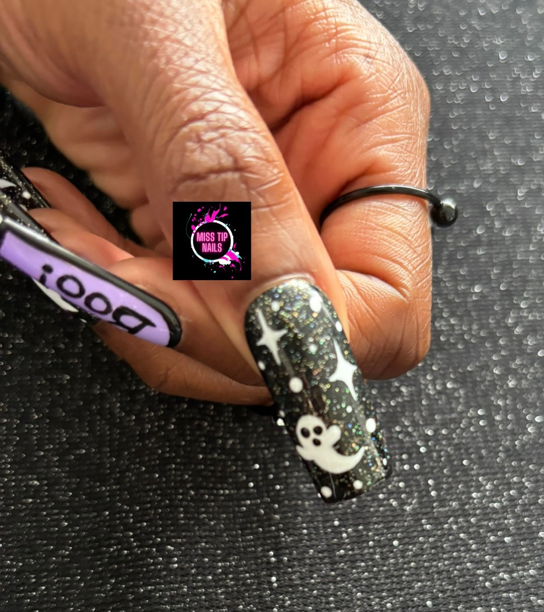 Press On Set "Boo! Did I scare You?"