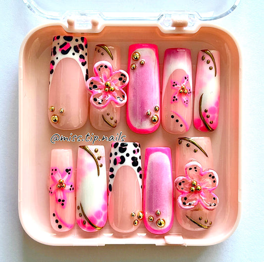 Press On Set "Pink Summertime"