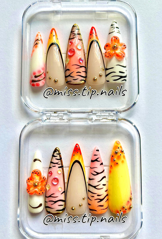 Press On Set "Sweet Summer"